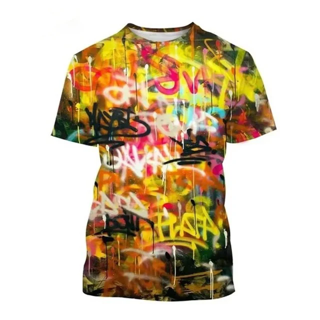 Mens Crew Neck Short Sleeve Oversized T Shirt