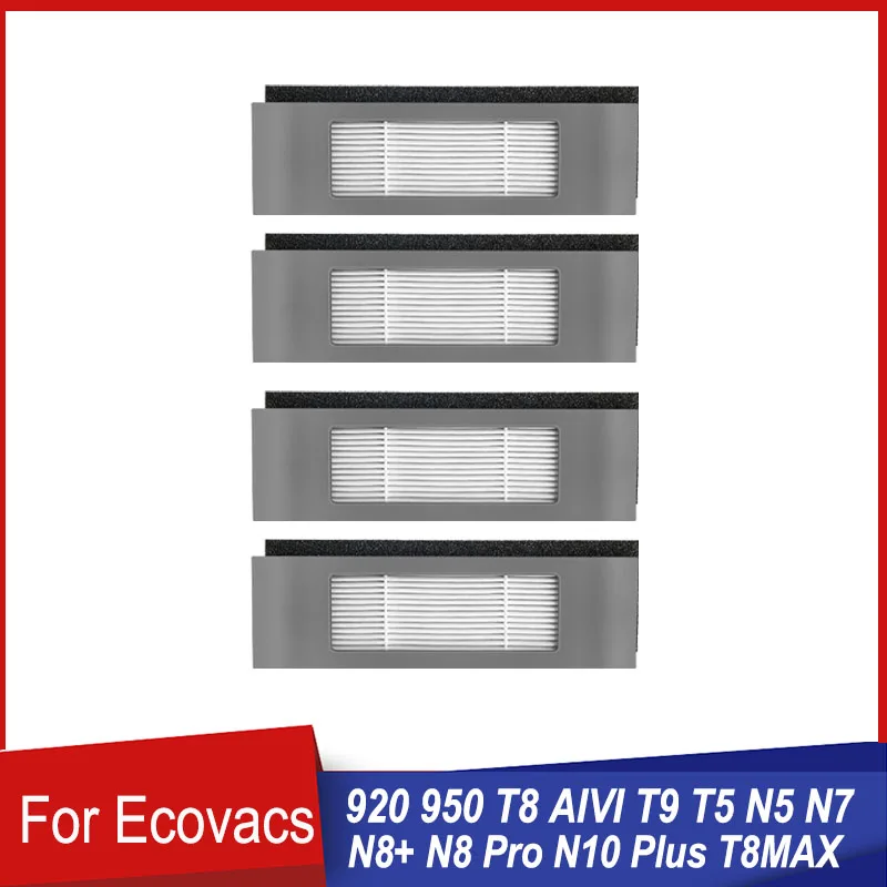 FOREHILL (16 pezzi) Filtro HEPA N10 per Ecovacs DEEBOT OZMO N10 N10
