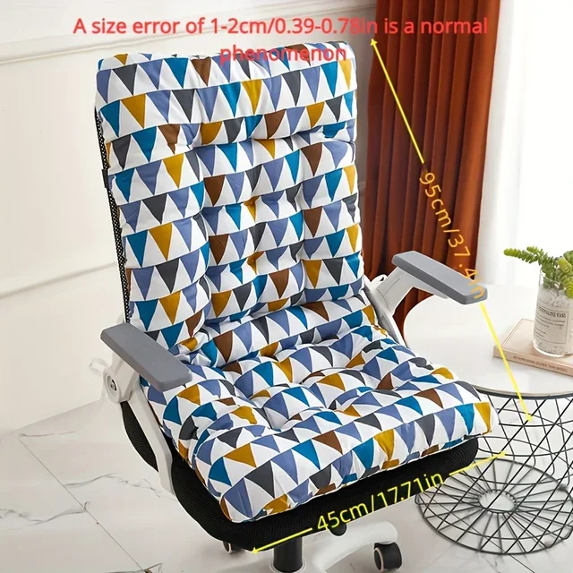 Coussin de chaise de bureau ergonomique avec support de dossier intégré – Convient à une utilisation multifonctionnelle des sièges de maison et d'auto 6