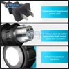 2000W Electric Hot Air Gun 220V 110V Industrial Dual Wind speed Temperature controlled Building Hair Dryer Heat Gun Nozzle 5