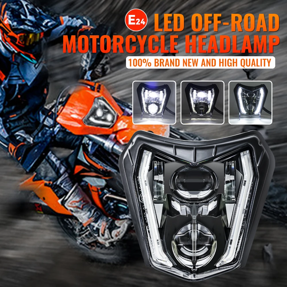 Motocross Enduro Sport Faro Faro Luce Per Ktm Tc Fe Te Exc Xcw Xcf 125 250 300 350 450 530 690 Smr