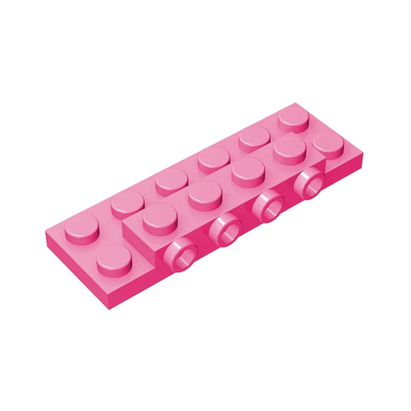 Gobricks 10PCS MOC 벽돌 조립 입자 87609 2x6 빌딩 블록, 클래식 브랜드, 어린이 교육용 하이테크 부품 완구