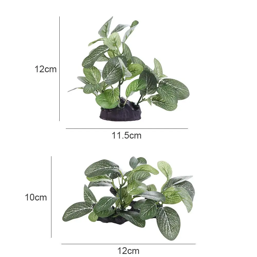 Realistic Faux Silk Aquarium Ficus Tree Fish Tank Grass Fake Artificial Plants Plastic Decor Ornament Artificial Aquarium Plants artificial plants,fish tank ornaments,fish tank decorations,aquarium ornaments,artificial aquarium plants