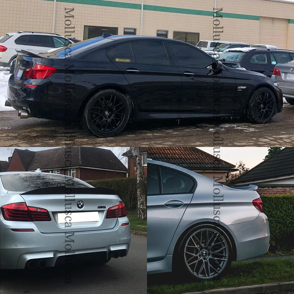 BMW F10　5シリーズ　 トランクスポイラー BMW F10 5シリーズ セダン用 ACSタイプ トランクスポイラー ABS