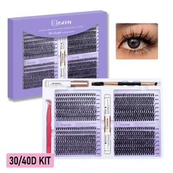 DIY Lash Extension Kit with Mix Styles and Application Tools (30D 40D)