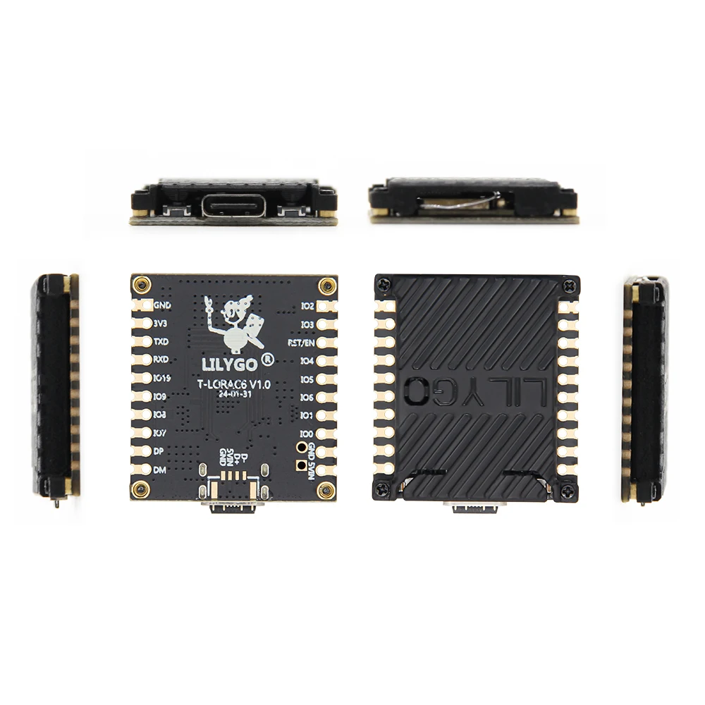 ® T-LoRaC6 Main ESP32-C6 LoRa Module SX1262 868MHz 915MHz LoRaWAN Long Range Low