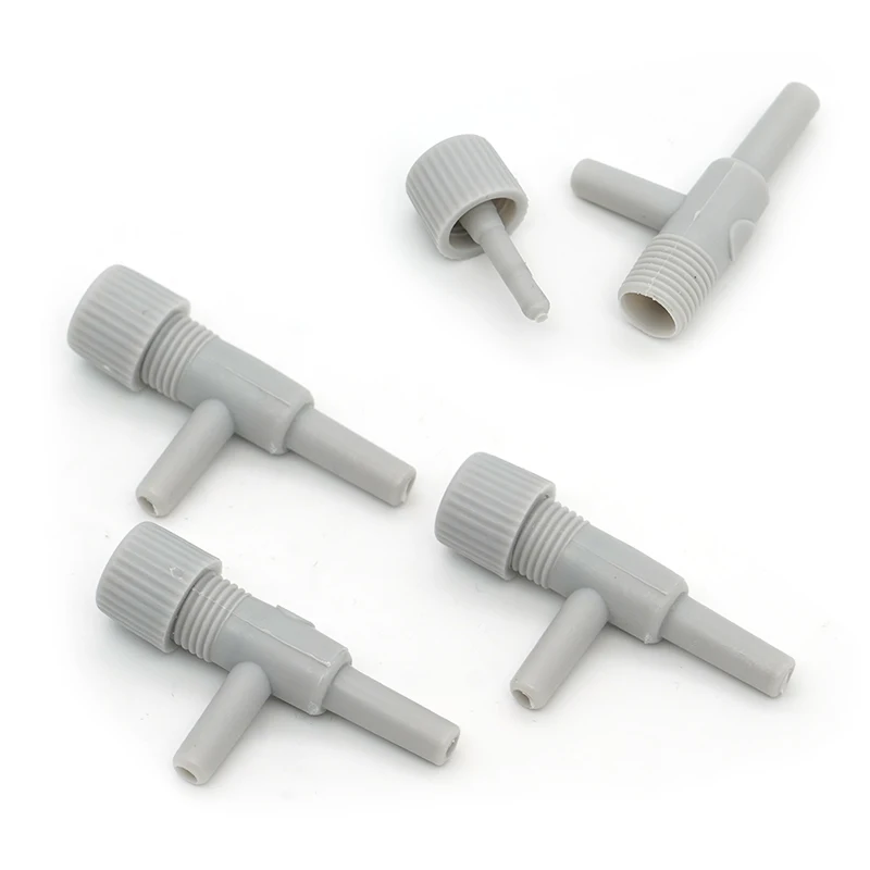 Title 11, 10pcs Aquarium Air Regulator Flow Tube Pipe Div...