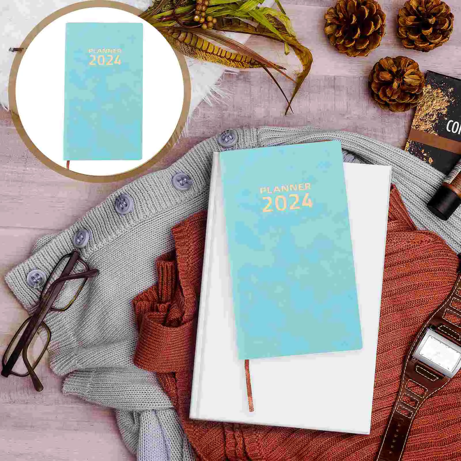 

2024 Schedule Books Agenda Notepad Monthly Weekly Daily Calendar Planner Notepads English Version Notebook 2024 Appointment