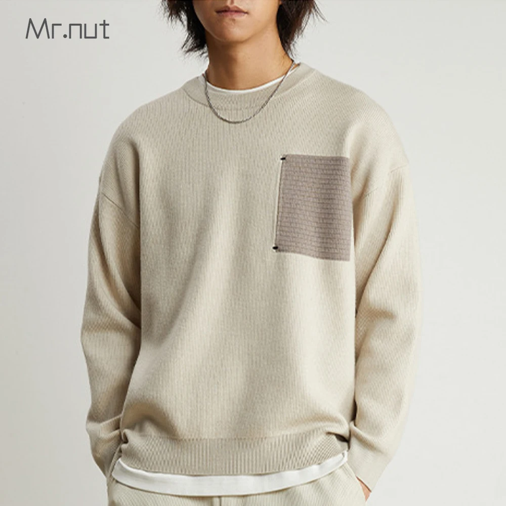 

Mr.nut Knitwear Men's Luxury Winter Clothing Yarn Sweater Oversize Male Y2k Vintage Pullovers Jumper Jersey Harajuku Christmas