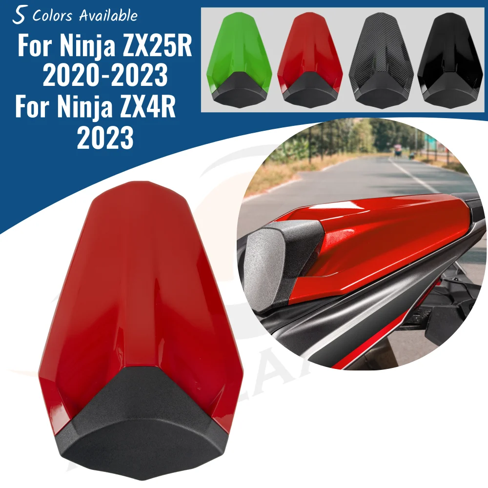 

For Ninja ZX-25R 2020-2023 Rear Pillion Passenger Seat Cover Fairing Cowl ZX-4R ZX4R ZX25R ZX 4R 25R 2023 Motorcycle Accessories