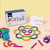 Wooden Logical Thinking Creativity Training Puzzle Game Sticks for Children - Educational Fun Hands-On Toy for Early Learning 4