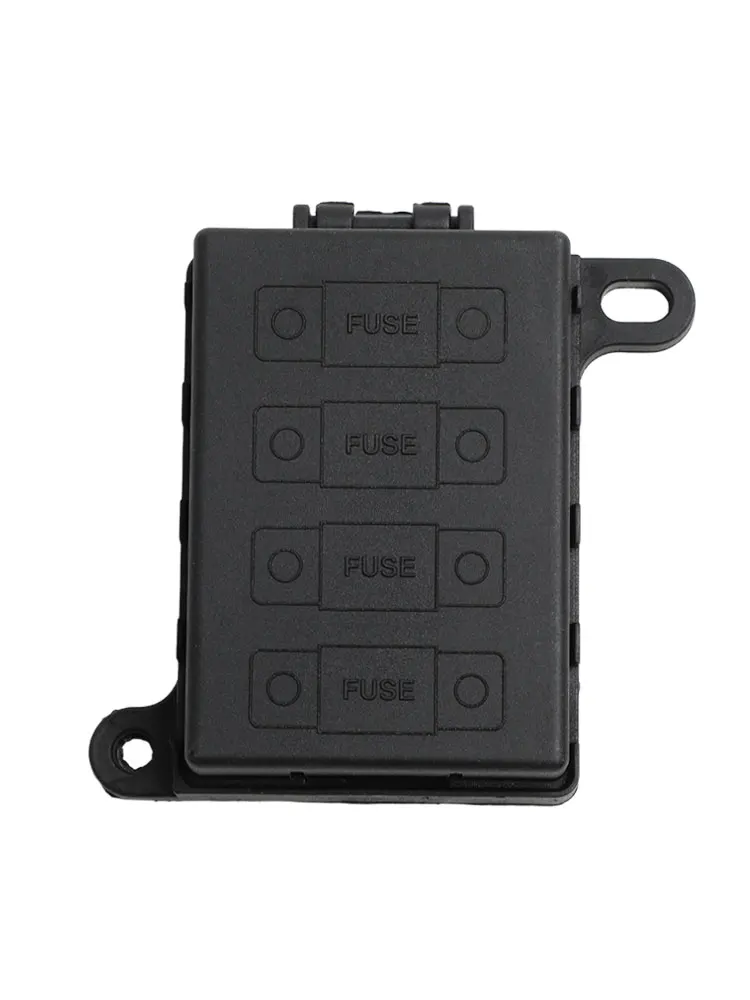 Car Fuse Holder Block 4 Way For Midi Fuse Holder Block 200A Max 4 Fuses 8 Lugs Dual Battery Setups 4x4 Car Part fuse holder