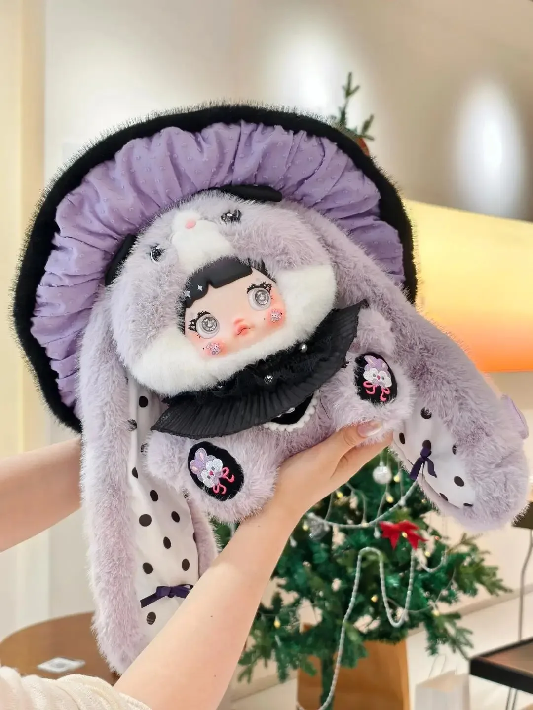 Nommi 400% V2 Mushroom Cup Plush Series Blind Box Vinyl Face