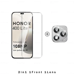 Ultra-Durable Protective Glass Screen Protector (2In1 1Front 1Lens)