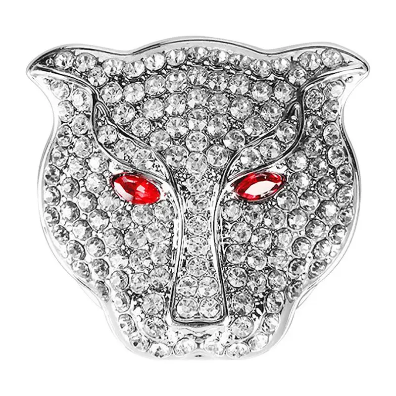 

Car Engine Start Stop Button Cover Start Switch Button Cover 3D Wolf Type Ignition Button Decor Car Interior Accessories