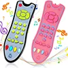 TV Remote Control Toy Music Mobile Baby Early Educational Toys Infant Electric Numbers English Learning Machine Gift For Newborn 1