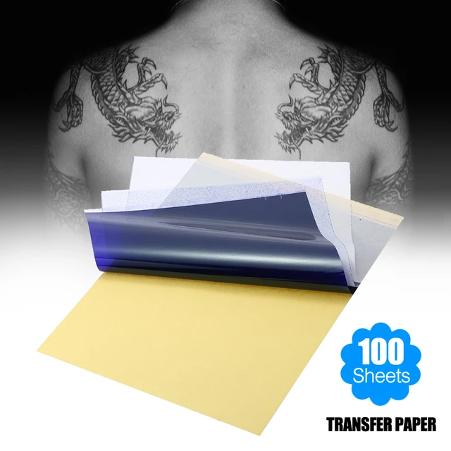 10 Sheets 4 PLY Tattoo Transfer Paper Spirit Master Stencil Carbon Thermal  Tracing Copier Paper A4 Size