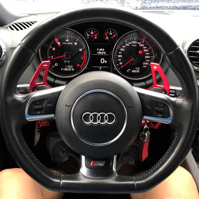 Paddle Shifter Für Audi A4 B8 A3 8P S3 A5 A6 S6 C6 Q5 A8 R8 TT TTS MK2 8J  Avant Auto Lenkrad Paddel Verlängerung DSG Styling - AliExpress