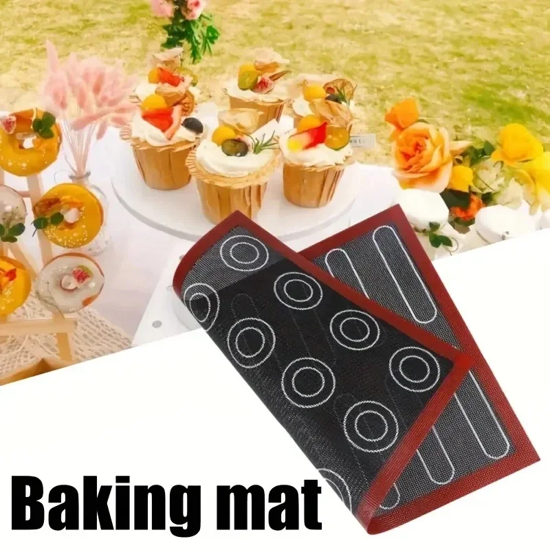 2pcs Non-Stick Perforated Silicone Baking Mats 2