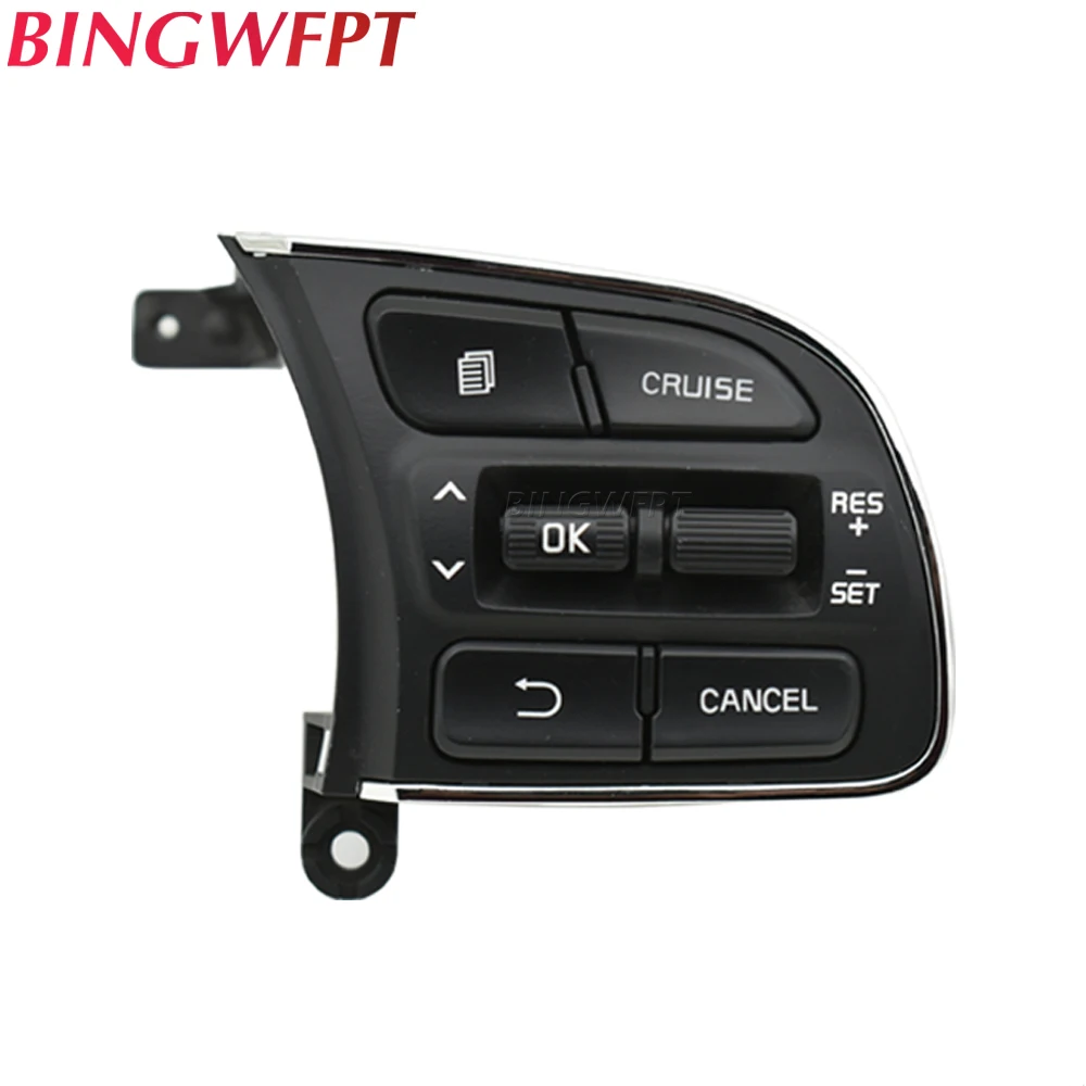 For Kia K5 2016 2017 2018 Steering Wheel Cruise Control Buttons Remote Volume Button Switches Car Accessories 96710-D6020