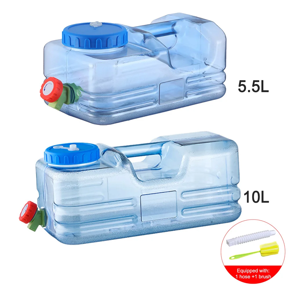 5.5l 10l Outdoor Water Bucket Water Storage Camping Water Bucket Portable Driving Water Bucket Big Capacity for Picnic Travel 3