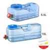 5.5l 10l Outdoor Water Bucket Water Storage Camping Water Bucket Portable Driving Water Bucket Big Capacity for Picnic Travel 3