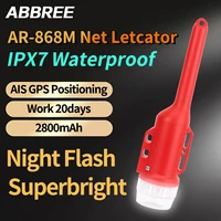 ABBREE AIS Net Locator AR-868M IPX7 Waterproof GPS Precise Positioning Long Standby Anti-lost Tracker Locator for Fishing 1