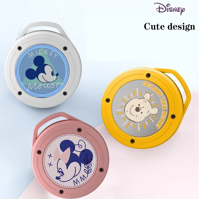 

Disney Mickey Minne Winnie the Pooh Wireless Bluetooth Speaker Subwoofer Audio AIIntelligent Waterproofing Stereo Portable Sound