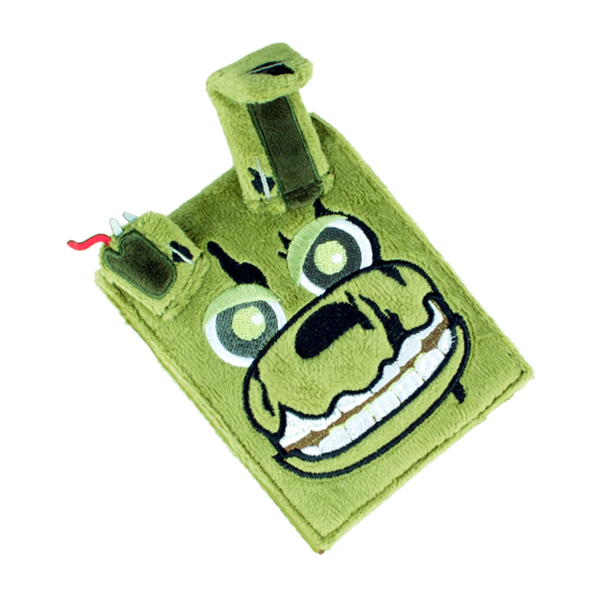 High-Quality 3D Stereo Bi-Fold Faux Fur Wallet Fashion Personalized Card Holder ID Card Slot