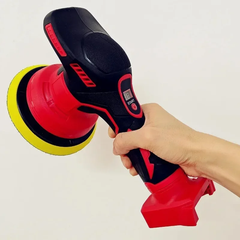 Fit for Milwaukee 18V Battery Cordless Car Polisher 8 Gears Electric Auto Polishing Machine Waxing Sanding Sealing Power Tools 3