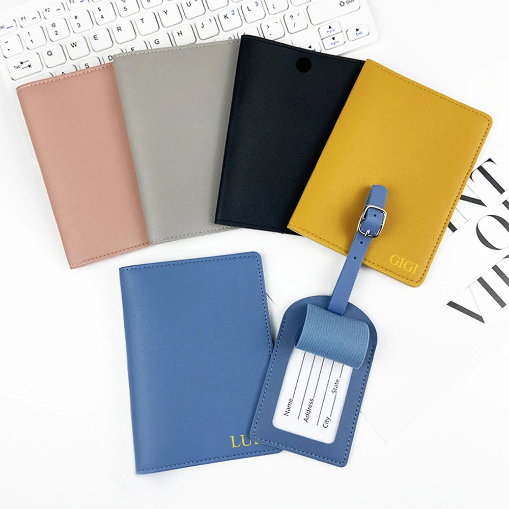 Custom Travel Passport Cover Set Image 17