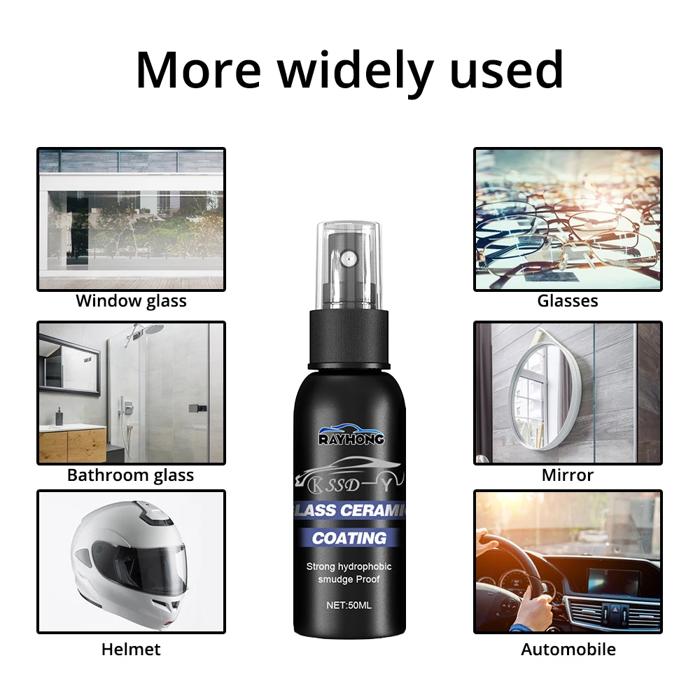 30ml/50ml Auto Windschutz scheibe wasser abweisende Auto beschichtung  Fenster wasserdicht regens icher Nano hydrophobe Antifogging-Mittel Wartung  - AliExpress