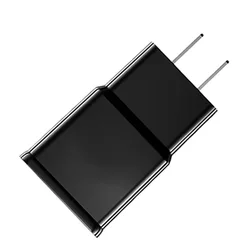 15W Fast Charger Power Adapter with USB - C Cable - US Plug - Black Charger Only