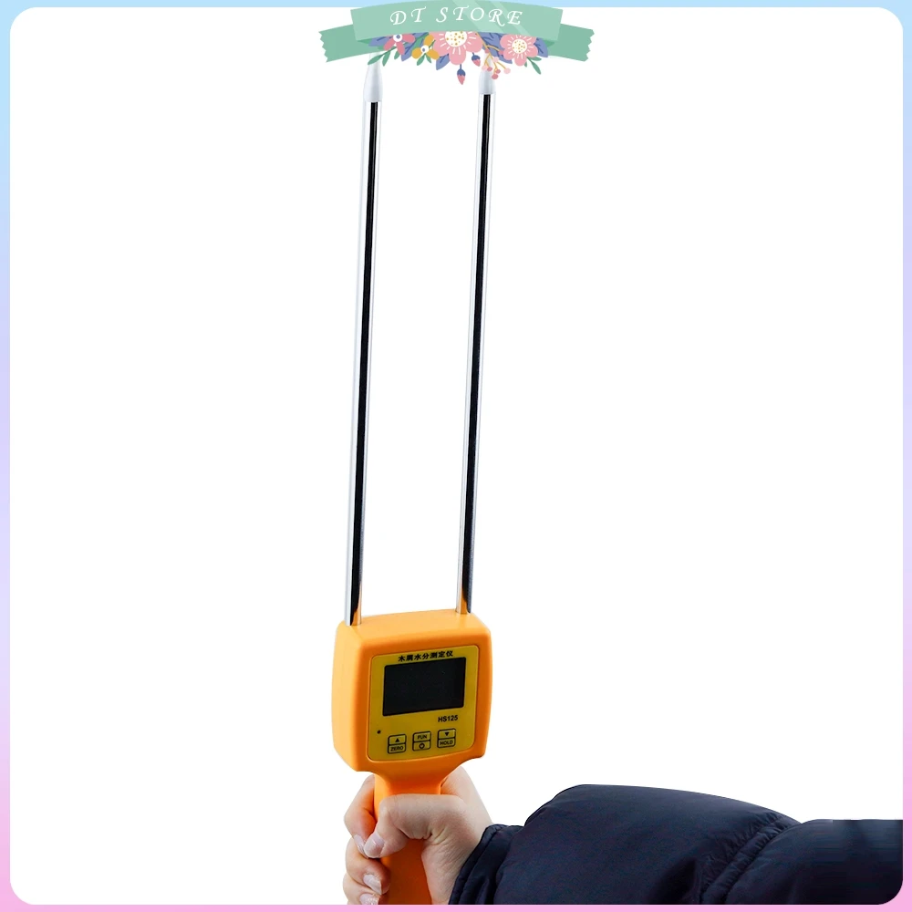Portable Sawdust Moisture Meter Wood Chip Analyzer Tester HS125
