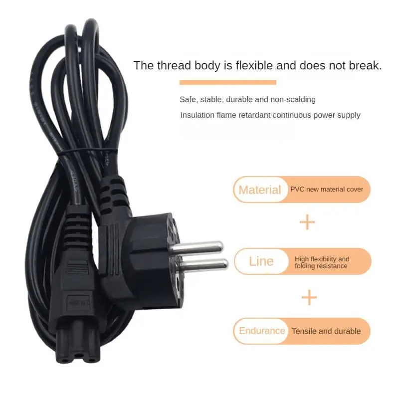 

Vde Power Cord Safe Convenient And Versatile Clover Connector High Quality Vde Power Cord Durable And Long-lasting Power Cord