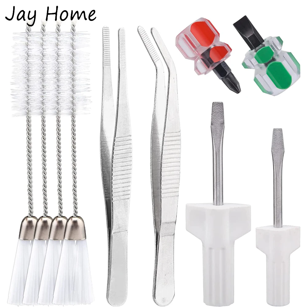 2Pcs Sewing Machine Service Kit Sewing Machine Cleaning Brushes and  Screwdriver Service Maintenance Tools - AliExpress