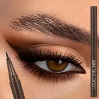 PECOLOVERS Precision Tip Liquid Eyeliner - Smudge-Proof & Long-Lasting Waterproof Formula for Professional Eye Makeup 1