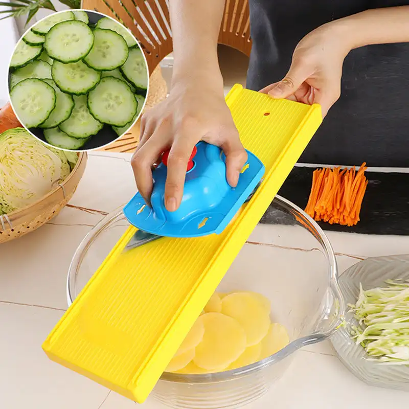 Description Picture 4 of itemMultifunctional Vegetable Shredder & Slicer Fruit Shredder Potato Mandolin Slicer Kitchen Gadget Sets Kitchen Accessories