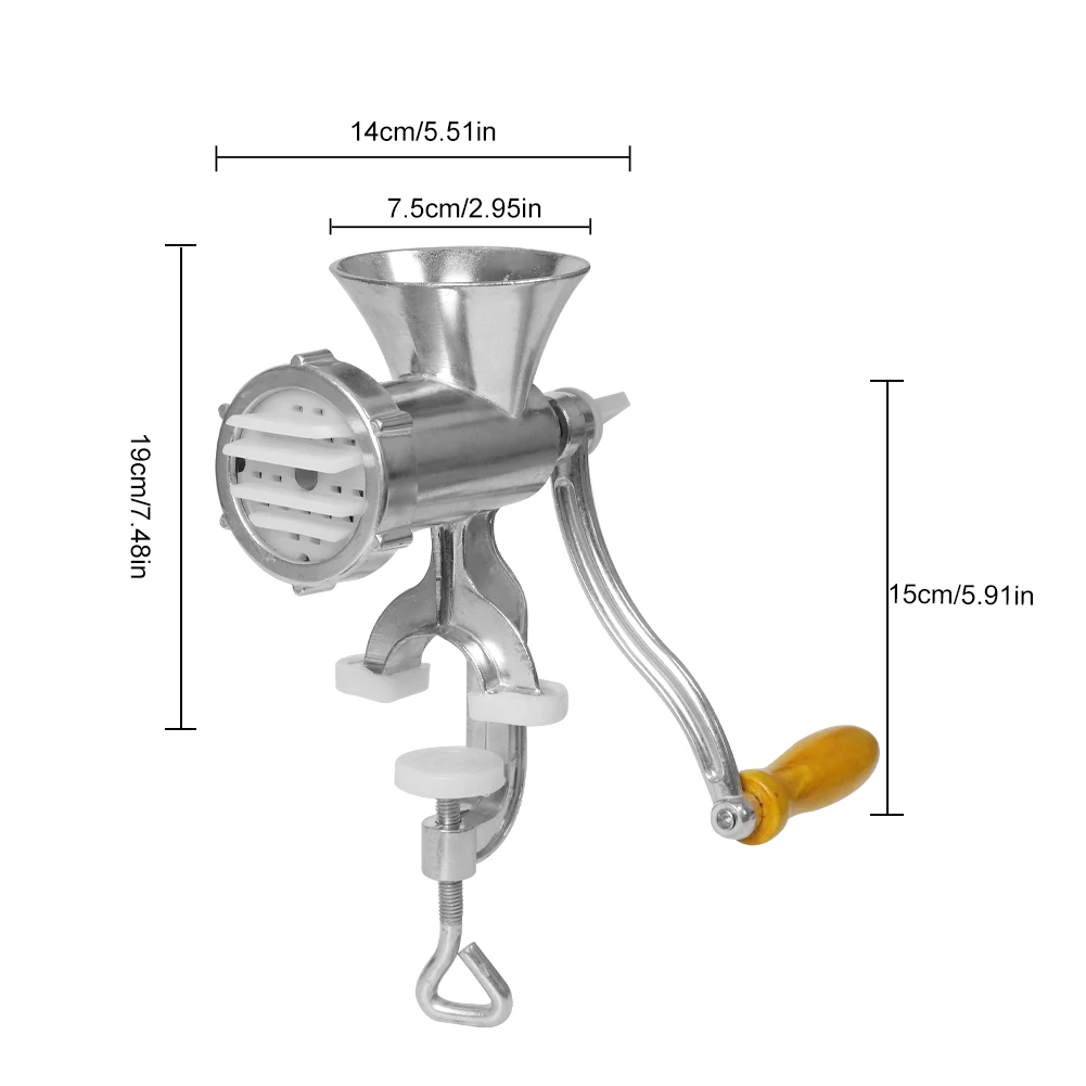 Handheld Manual Meat Grinder Sausage Stuffer Food Processor Chopper Filler Pasta Maker Kitchen Cooking Tools Kitchen utensils electric meat grinder,meat cutter chopper