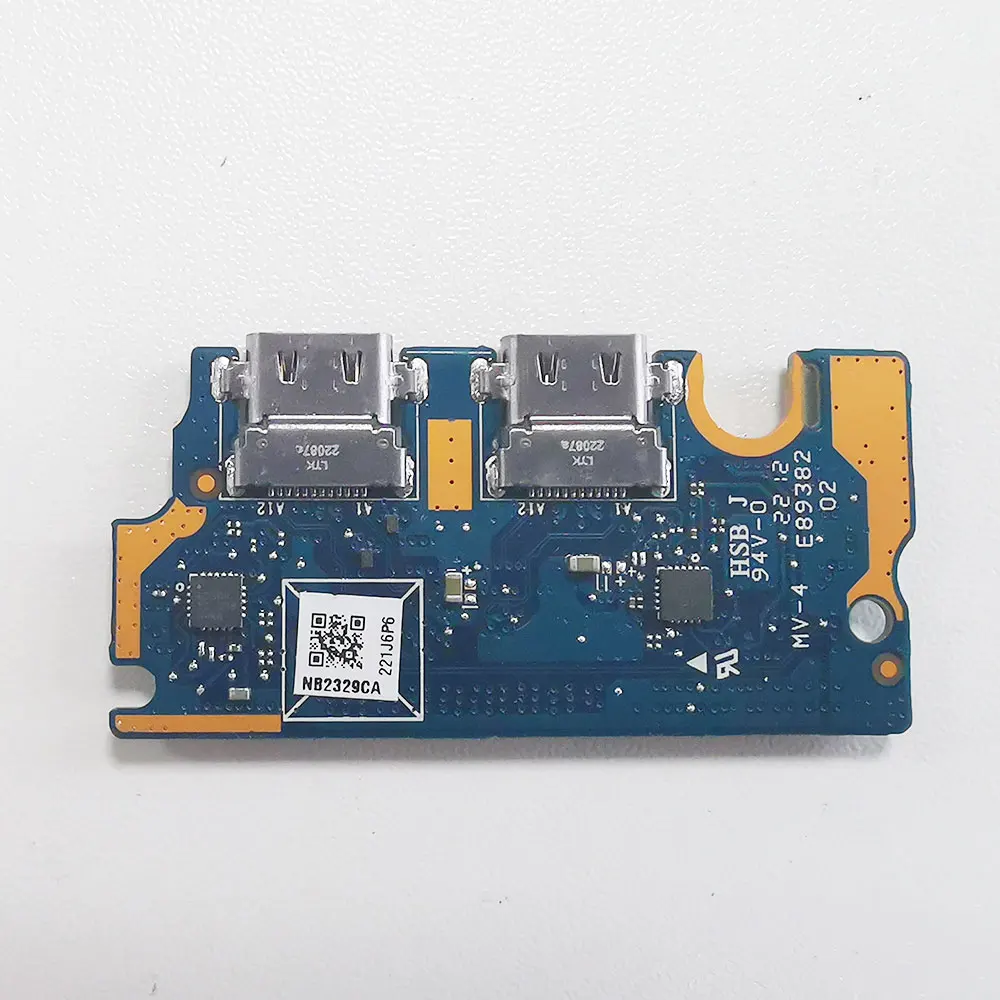 Porta Usb tipo c Jack para Laptop Placa do Carregador Lenovo Ideapad Duet 10igl5 82at Carregador Nb2329 _ ub _ v4 5c50z75136 - Imagem 4