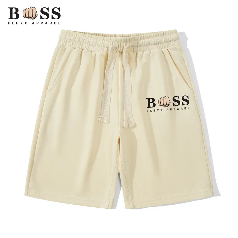 

2024 Spring/Summer men's sports shorts, loose casual shorts, elastic waist, five colors, straight leg pants, running S-3XL