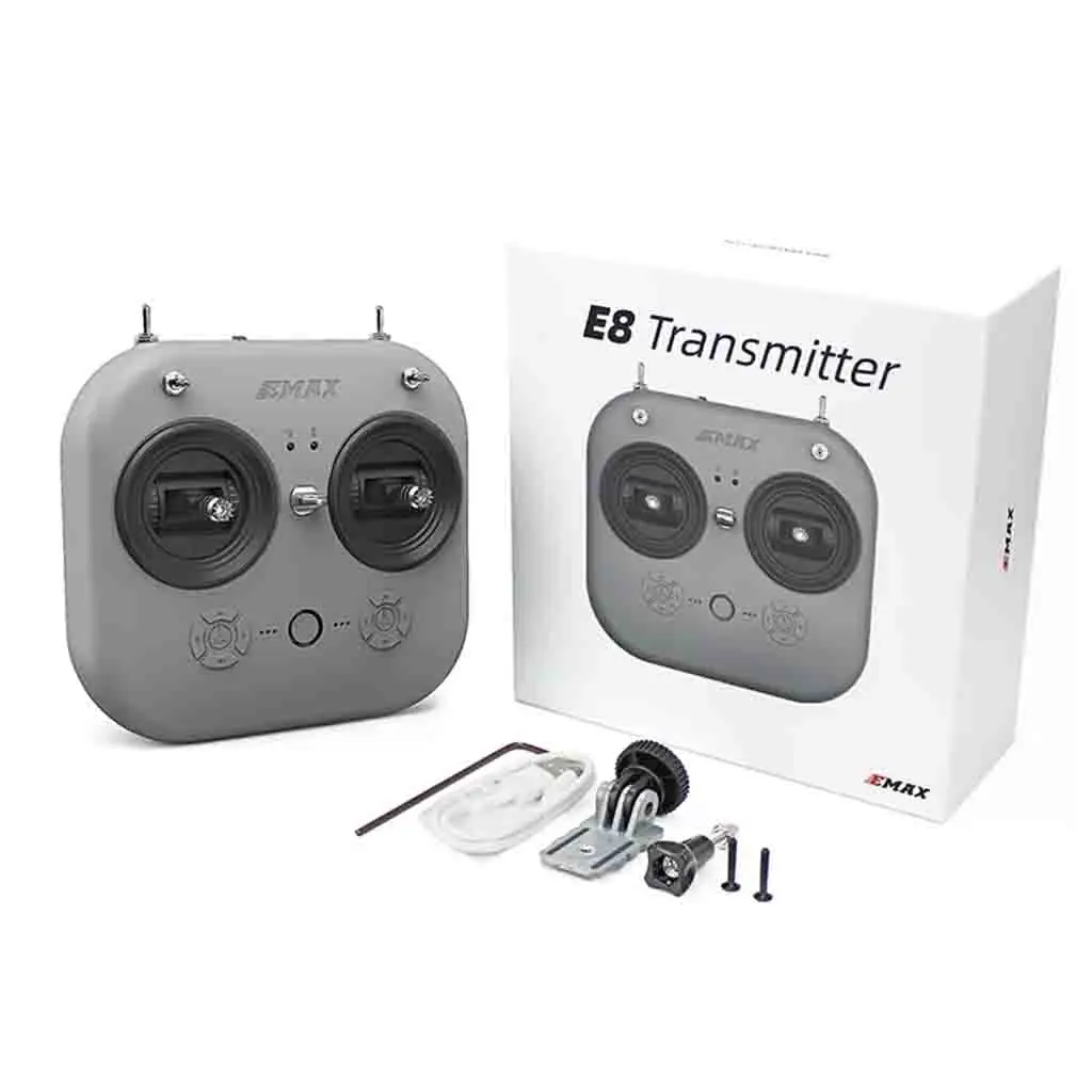 EMAX Tinyhawk III PLUS Spare Parts E8 2.4GHz 8CH Radio Transmitter Remote Controller ELRS 2.4G Protocol - 2.4G ELRS RC Parts thumbnail 6