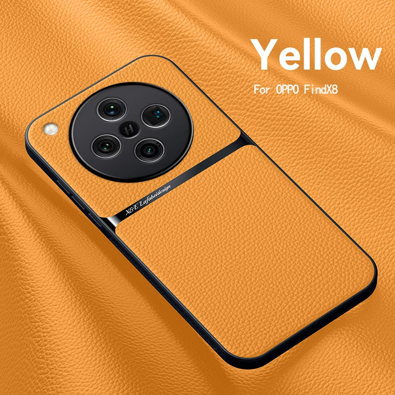 Luxury Shockproof Leather Magnetic Phone Case – Premium Back Cover