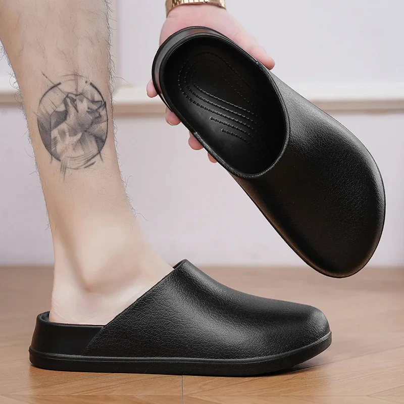 EVA Männer Hausschuhe Weiche Outdoor Hause Frauen Casual Schuhe Non-slip Paar Garten Schuhe Wasserdichte Chef Schuhe Krankenschwester Arzt sandalen – Detail 13