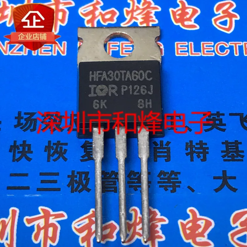 

Original 6PCS/lot HFA30TA60C TO-220 600V 30A