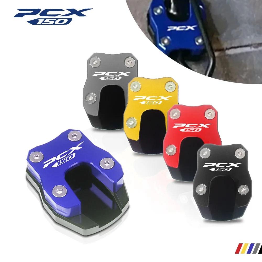 Motorcycle Side Stand Pad Plate Kickstand Enlarger Support Extension