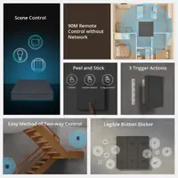 SONOFF SwitchMan R5 Scene Controller 6-Key Free-Wiring Smart Home EWeLink Automation Kits Works SONOFF M5 / MINIR3 Switch Esp32 2