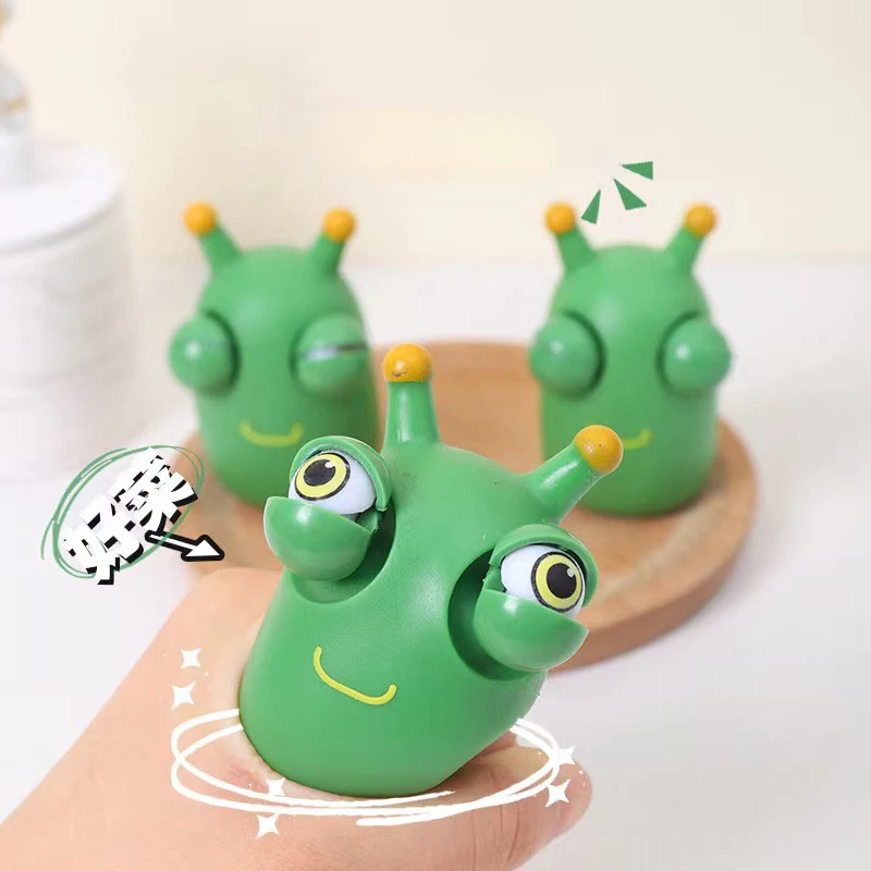 

Decompression Toy Vegetable Insect Staring Vegetable Insect Green Insect Decompression Puzzle Toy Children's Decompression Toys