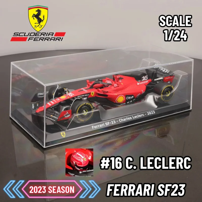 

Maisto Formula One Die Cast Model 1:24 Version Alloy Car Model 2023 F1 Scuderia Ferrari Collect Model Car Toys