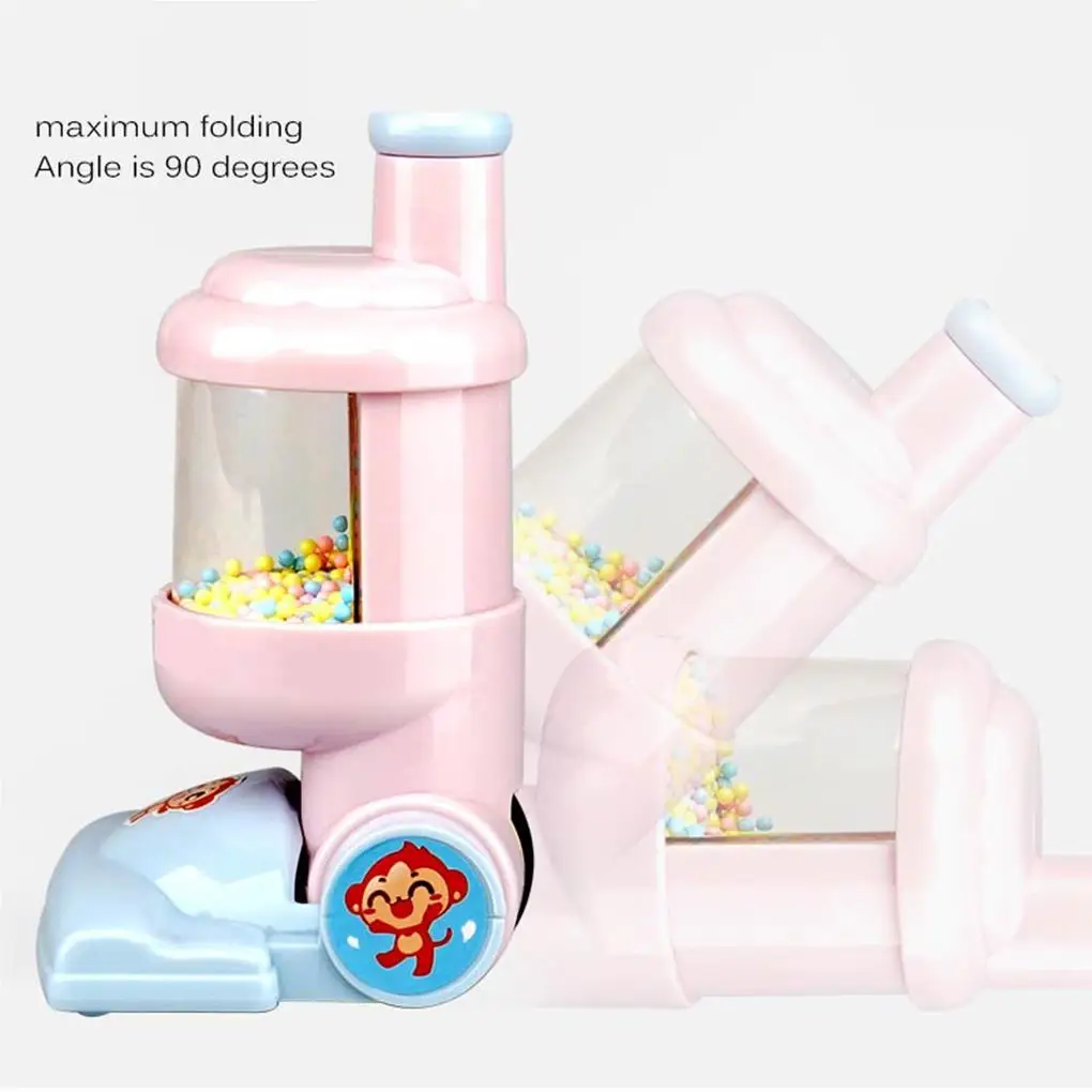 Vacuum Cleaning Toy Interesting Lightweight Waterproof Plaything Durable Vacuums Clean Toys for Home Kindergarten Red 5
